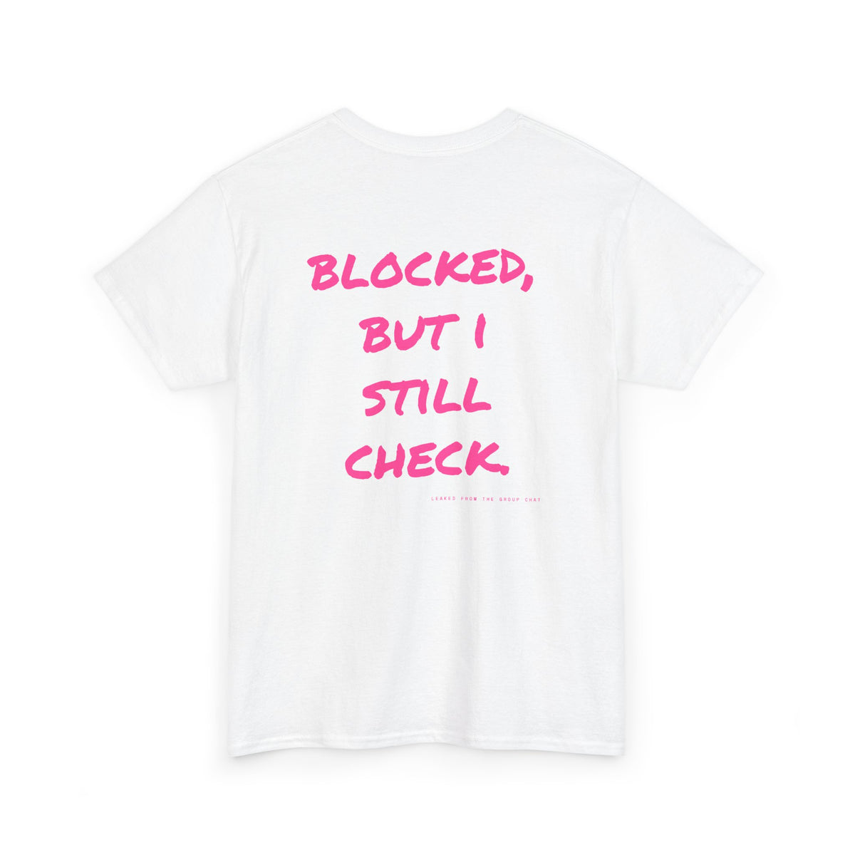 Blocked, But I Still Check.