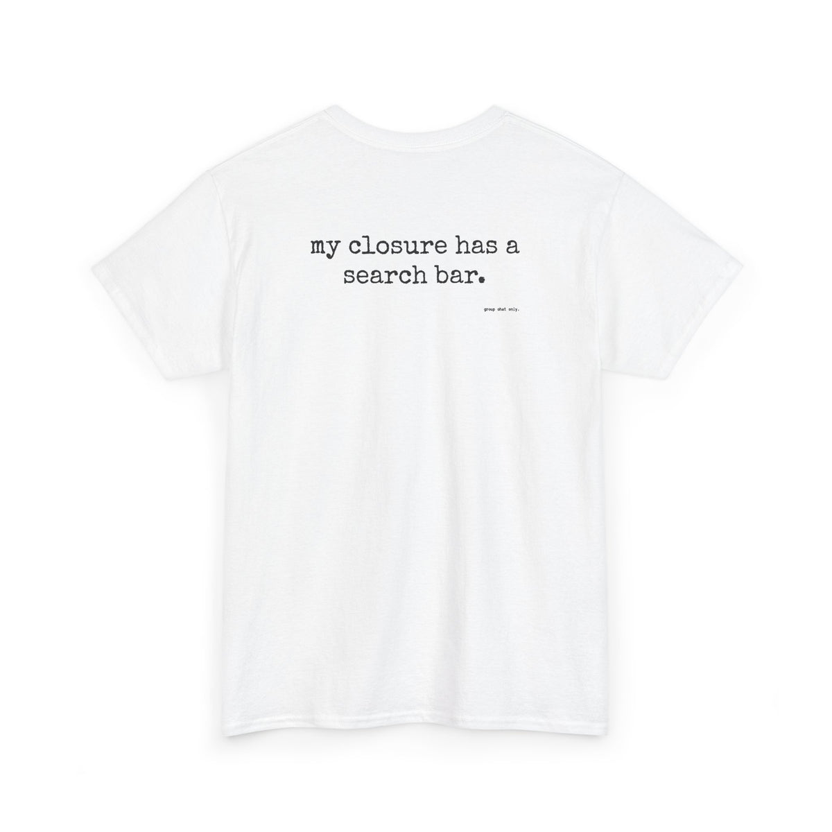 My Closure Has A Search Bar.